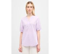 Schlupfbluse ETERNA "REGULAR FIT", Damen, Gr. 38, lila (lavender), 100% Baumwolle, casual, Blusen (20893610-38) lavender
