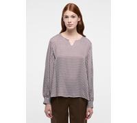 Schlupfbluse ETERNA "REGULAR FIT", Damen, Gr. 46, braun, 100% Viskose, Blusen Schlupfbluse (41088703-46)