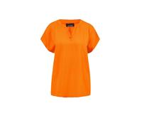 Schlupfbluse GOLDNER "Bluse mit Tunika Ausschnitt", Damen, Gr. 46, orange, Obermaterial: 100% Viskose CV., Sonstiges, Blusen Schlupfbluse, keine/nicht relevant (55536121-46) orange