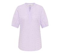 Schlupfbluse ETERNA "REGULAR FIT", Damen, Gr. 42, lila (lavender), 100% Baumwolle, Blusen Schlupfbluse (20893610-42) lavender