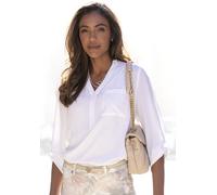 LASCANA Schlupfbluse Damen weiß Gr.38