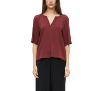 Gecrêpte Bluse aus Viskosemix 36 rot 2179151.3903.36