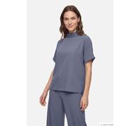 Schlupfbluse BETTY BARCLAY "Damen unifarben", Damen, Gr. 44, blau (infinity), Obermaterial: 100% Polyester, figurumspielend normal, Blusen Schlupfbluse (71675858-44) infinity