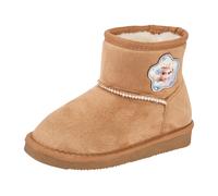Schlupfboots DISNEY "FROZEN", Mädchen, Gr. 27, braun (chetsnut), Textil, Schuhe Schlupfboots, Winterschuhe, Winterboots, Snowboots, Schlupfstiefel, gefüttert (90521417-27) chetsnut