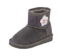 Schlupfboots DISNEY "FROZEN", Mädchen, Gr. 27, grau, Textil, Schuhe Schlupfboots, Winterschuhe, Winterboots, Snowboots, Schlupfstiefel, gefüttert (51164760-27) grau