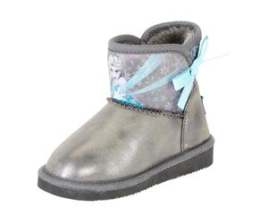 Schlupfboots DISNEY "Frozen", Mädchen, Gr. 30, grau, Synthetik, Schuhe Schlupfboots, Winterschuhe, Winterboots, Snowboots, Schlupfstiefel, gefüttert (10191915-30) grau
