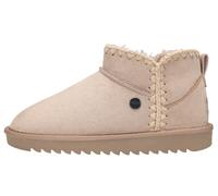 Schlupfboots KANGAROOS "K-UW MOCK", Damen, Gr. 39, stone braun, beige, Textil, Schuhe Schlupfboots, Winterschuhe, Winterboots, Snowboots, Schlupfstiefel (49111658-39) stone braun, beige