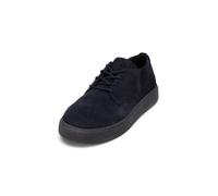 Schlupfboots MARC O'POLO "aus geöltem Veloursleder", Herren, Gr. 46, true navy, Obermaterial: 100% Leder (Rind), unifarben, Schuhe Schlupfboots (74397205-46) true navy