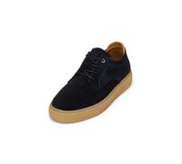 Schlupfboots MARC O'POLO "aus softem Velours-Rindleder", Herren, Gr. 42, true navy, Obermaterial: 100% Leder (Rind), unifarben, Schuhe Schlupfboots (10183439-42) true navy