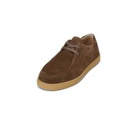 Schlupfboots MARC O'POLO "aus Veloursleder", Herren, Gr. 41, schwarz taupe, Obermaterial: 100% Leder, unifarben, Schuhe Schlupfboots (44733603-41) schwarz taupe