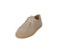 Schlupfboots MARC O'POLO "aus Veloursleder", Herren, Gr. 45, light taupe, Obermaterial: 100% Leder (Rind), unifarben, Schuhe Schlupfboots (69849605-45) light taupe