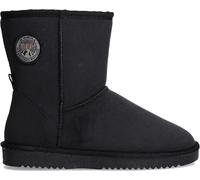 Schlupfboots O'NEILL "BESIANA WOMEN HIGH", Damen, Gr. 37, triple schwarz, Synthetik, Schuhe Schlupfboots, gefütterte Winterschuhe, Winterboots, Snowboots, Schlupfstiefel (91536919-37)