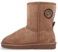 Schlupfboots O'NEILL "BESIANA WOMEN HIGH", Damen, Gr. 38, warm taupe, Synthetik, Schuhe Schlupfboots, gefütterte Winterschuhe, Winterboots, Snowboots, Schlupfstiefel (22970259-38)