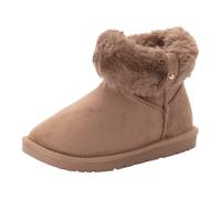 Schlupfboots O'NEILL "JENNER MID JR", Mädchen, Gr. 31, grau (taupe gray), Synthetik, Schuhe Schlupfboots, Winterboots, Snowboots, Winterschuhe (88538806-31) taupe gray