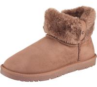 Schlupfboots O'NEILL "JENNER WOMEN MID", Damen, Gr. 37, warm taupe, Synthetik, Schuhe Schlupfboots, gefütterte Winterschuhe, Winterboots, Snowboots, Schlupfstiefel (74219226-37)