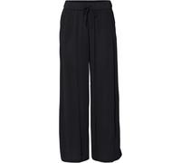 Schlupfhose BONPRIX, Damen, Gr. 44, K-Gr, schwarz, Obermaterial: 100% Viskose, loose fit, Hosen Schlupfhose, aus Viskose, mit Bindeband, lockere Passform, mit Crinkle-Struktur (41788058-44)