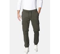 Schlupfhose BABISTA "Cargohose ROBITEO", Herren, Gr. 52, N-Gr, grün (oliv), Obermaterial: 98% Baumwolle CO. 2% Elasthan EL., regular fit, Hosen Schlupfhose (36965800-52) oliv