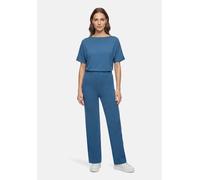 Schlupfhose BETTY BARCLAY "Damen mit Eingrifftaschen", Damen, Gr. 44, Normalgrößen, blau, Jersey, Obermaterial: 47% Modal, 47% Polyester, 6% Elasthan, Basic, relaxed fit lang, Hosen Schlupfhose (58189