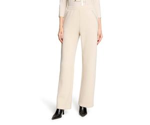 Schlupfhose BETTY BARCLAY "Damen mit Eingrifftaschen", Damen, Gr. 46, Normalgrößen, beige, Jersey, Obermaterial: 54% Viskose, 40% Polyester, 6% Elasthan, Basic, relaxed fit lang, Hosen Schlupfhose (47