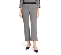 Schlupfhose BETTY BARCLAY "Damen Slim Fit", Damen, Gr. 36, Normalgrößen, weiß, schwarz, Jersey, Obermaterial: 67% Polyester, 30% Viskose, 3% Elasthan, slim fit 7/8-Länge, Hosen Schlupfhose (88856858-3