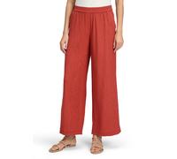 Schlupfhose BETTY & CO "Damen mit Struktur", Damen, Gr. 38, Normalgrößen, dunkelrot, Obermaterial: 83% Viskose, 17% Polyamid, figurumspielend lang, Hosen Schlupfhose (46921444-38) dunkelrot