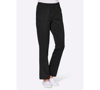Schlupfhose CLASSIC BASICS, Damen, Gr. 54, Normalgrößen, schwarz, 100% Baumwolle, unifarben, lang, Hosen Schlupfhose (847747-54) schwarz