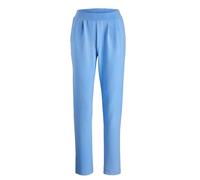 Schlupfhose GOLDNER "Businesshose SARA mit Komfortbund", Damen, Gr. 40, N-Gr, blau (hellblau), Obermaterial: 95% Polyester PES. 5% Elasthan EL., normal, Hosen Schlupfhose, Temperaturausgleichende Eige