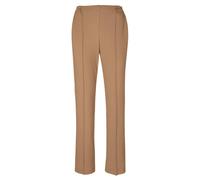 Schlupfhose GOLDNER "Jersey-Schlupfhose Martha", Damen, Gr. 46, N-Gr, braun (camel), Obermaterial: 68% Viskose CV. 27% Polyamid PA. 5% Elasthan EL., Hosen Schlupfhose (29975932-46) camel