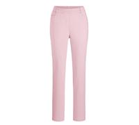 Schlupfhose GOLDNER "Kurzgröße Baumwollhose mit Dehnbund", Damen, Gr. 20, K-Gr, rosa (geranie), Obermaterial: 98% Baumwolle CO. 2% Elasthan EL., normal, Hosen Schlupfhose, Ohne (72484251-20) geranie
