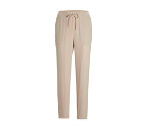 Schlupfhose GOLDNER "Kurzgröße Braune Cargo-Schlupfhose SARA", Damen, Gr. 23, K-Gr, beige, Obermaterial: 95% Polyester PES. 5% Elasthan EL., Hosen Schlupfhose (53157067-23) beige
