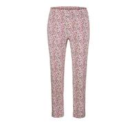 Schlupfhose GOLDNER "Kurzgröße Elastische Druckhose LOUISA bunt", Damen, Gr. 27, K-Gr, bunt (bunt, gemustert), Obermaterial: 65% Baumwolle CO. 31% Polyamid PA. 4% Elasthan EL., Hosen Schlupfhose, Aufs