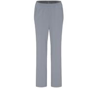 Schlupfhose GOLDNER "Kurzgröße Reiseschlupfhose LOUISA", Damen, Gr. 23, K-Gr, silber (silbergrau), Obermaterial: 100% Polyester COOLMAX(R) PES(Coolmax)., normal, Hosen Schlupfhose, Ohne (53585145-23) 