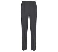 Schlupfhose GOLDNER "Kurzgröße Rippenhose mit Biesen", Damen, Gr. 25, K-Gr, grau, Obermaterial: 100% Polyester COOLMAX(R) PES(Coolmax)., normal, Hosen Schlupfhose, Ohne (58758850-25) grau