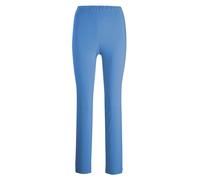 Schlupfhose GOLDNER "Kurzgröße Schlupfhose CARLA in Super-Stretch", Damen, Gr. 23, K-Gr, blau (atlantikblau), Obermaterial: 72% Viskose CV. 25% Polyamid PA. 3% Elasthan EL., normal, Hosen Schlupfhose,
