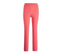 Schlupfhose GOLDNER "Kurzgröße Schlupfhose CARLA in Super-Stretch", Damen, Gr. 24, K-Gr, rot (koralle), Obermaterial: 72% Viskose CV. 25% Polyamid PA. 3% Elasthan EL., normal, Hosen Schlupfhose, Super