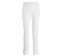 Schlupfhose GOLDNER "Kurzgröße Schlupfhose CARLA in Super-Stretch", Damen, Gr. 25, K-Gr, weiß, Obermaterial: 72% Viskose CV. 25% Polyamid PA. 3% Elasthan EL., normal, Hosen Schlupfhose, Superelastisch