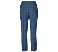 Schlupfhose GOLDNER "Kurzgröße Schlupfhose mit Rundumdehnbund", Damen, Gr. 20, K-Gr, blau, Obermaterial: 100% Polyester COOLMAX(R) PES(Coolmax)., normal, Hosen Schlupfhose, Waschen-Trocknen-Anziehen-Q