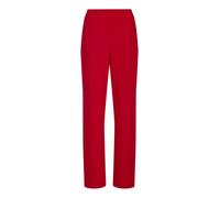 Schlupfhose GOLDNER "Kurzgröße Slinky-Hose mit weitem Bein", Damen, Gr. 19, K-Gr, rot, Obermaterial: 95% Polyester PES. 5% Elasthan EL., festlich, Hosen Schlupfhose, Kein Bügeln nötig (56646534-19) ro