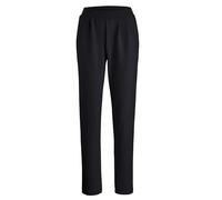 Schlupfhose GOLDNER "Kurzgröße Weite Schlupfhose SARA in Krepp-Qualität", Damen, Gr. 22, K-Gr, schwarz, Obermaterial: 95% Polyester PES. 5% Elasthan EL., Hosen Schlupfhose (64503800-22) schwarz