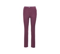 Schlupfhose GOLDNER "Leichte Baumwollschlupfhose MARTHA", Damen, Gr. 46, N-Gr, lila (aubergine), Obermaterial: 98% Baumwolle CO. 2% Elasthan EL., Casual, Hosen Schlupfhose, keine/nicht relevant (17635