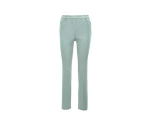 Schlupfhose GOLDNER "Leichte Baumwollschlupfhose MARTHA", Damen, Gr. 52, N-Gr, grün (mintgrün), Obermaterial: 98% Baumwolle CO. 2% Elasthan EL., Hosen Schlupfhose (11014942-52) mintgrün