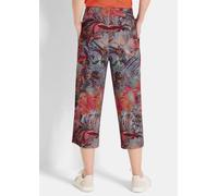 Schlupfhose GOLDNER "Moderne Printhose mit floralem Muster", Damen, Gr. 46, N-Gr, bunt (bunt, gemustert), Obermaterial: 96% Viskose CV. 4% Elasthan EL., Hosen Schlupfhose (50982433-46) bunt, gemustert