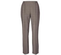 Schlupfhose GOLDNER "Re-fresh Karoschlupfhose", Damen, Gr. 54, N-Gr, beige, Obermaterial: 100% Polyester COOLMAX PES(Coolmax)., Hosen Schlupfhose (60039247-54) beige