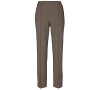 Schlupfhose GOLDNER "Re-fresh Schlupfhose", Damen, Gr. 40, N-Gr, beige (taupe), Obermaterial: 100% Polyester COOLMAX(R) PES(Coolmax)., normal, Hosen Schlupfhose, Waschen-Trocknen-Anziehen-Qualität (78