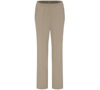 Schlupfhose GOLDNER "Reiseschlupfhose LOUISA", Damen, Gr. 52, N-Gr, beige (taupe), Obermaterial: 100% Polyester COOLMAX(R) PES(Coolmax)., normal, Hosen Schlupfhose, Ohne (96315441-52) taupe