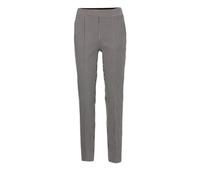 Schlupfhose GOLDNER "Schlupfhose Martha", Damen, Gr. 54, N-Gr, schwarz (schwarz, weiß, kariert), Obermaterial: 38% Polyamid PA. 36% Viskose CV. 20% Polyester Pol. recyc.. 6% Elasthan EL., normal, Hose