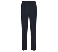 Schlupfhose GOLDNER "Trageangenehme Rippenhose", Damen, Gr. 38, N-Gr, blau (dunkelblau), Obermaterial: 100% Polyester COOLMAX PES(Coolmax)., Hosen Schlupfhose (16430351-38) dunkelblau