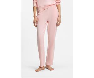 Schlupfhose HUGO UNDERWEAR "Signature", Damen, Gr. XS, N-Gr, rosa (light, pastel pink 688), Sweatware, Obermaterial: 48% Baumwolle, 48% Modal, 4% Elasthan, Basic, regular fit lang, Hosen Schlupfhose, 