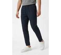 Schlupfhose JACK & JONES "JPSTACE DYLAN JOGGER", Herren, Gr. M, N-Gr, blau (schwarz navy), Web, Obermaterial: 98% Baumwolle, 2% Elasthan, unifarben, regular fit lang, Hosen Schlupfhose, Baumwollmischu