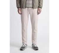 Schlupfhose JACK & JONES "JPSTKANE WILLIAM JOGGER NOOS", Herren, Gr. L, N-Gr, beige (moonbeam), Web, Obermaterial: 84% Polyester, 16% Viskose, unifarben, relaxed fit lang, Hosen Schlupfhose, Materialm